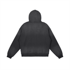 BASICS 440GSM UNISEX Sun Faded Distressed Cotton Hoodie