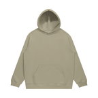 BASICS 380GSM UNISEX Brushed Fleece Drawstring Cotton Hoodie