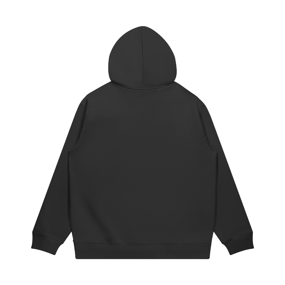 BASICS 380GSM UNISEX Brushed Fleece Drawstring Cotton Hoodie