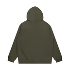 BASICS 380GSM UNISEX Brushed Fleece Drawstring Cotton Hoodie