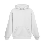 BASICS 380GSM UNISEX Brushed Fleece Drawstring Cotton Hoodie