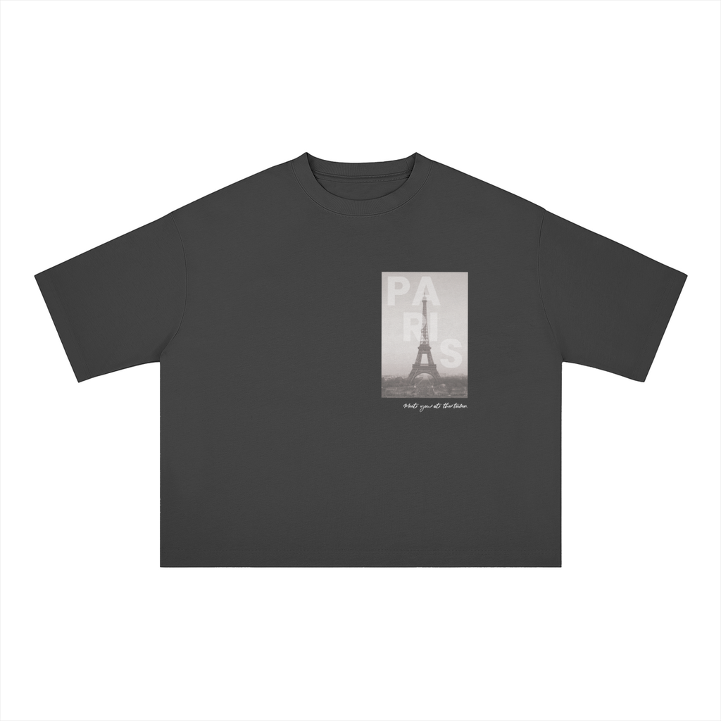 UNISEX Eiffel Tower Classic Boxy Cotton Tee