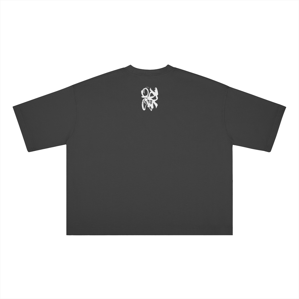 UNISEX Abstract Art Classic Boxy Cotton Tee