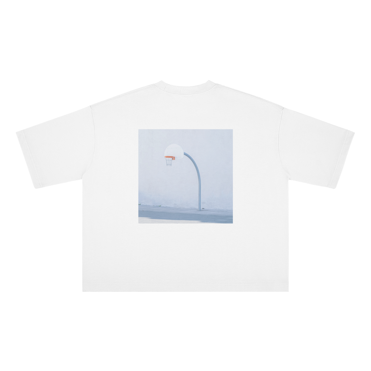 UNISEX Baseketball Classic Boxy Cotton Tee