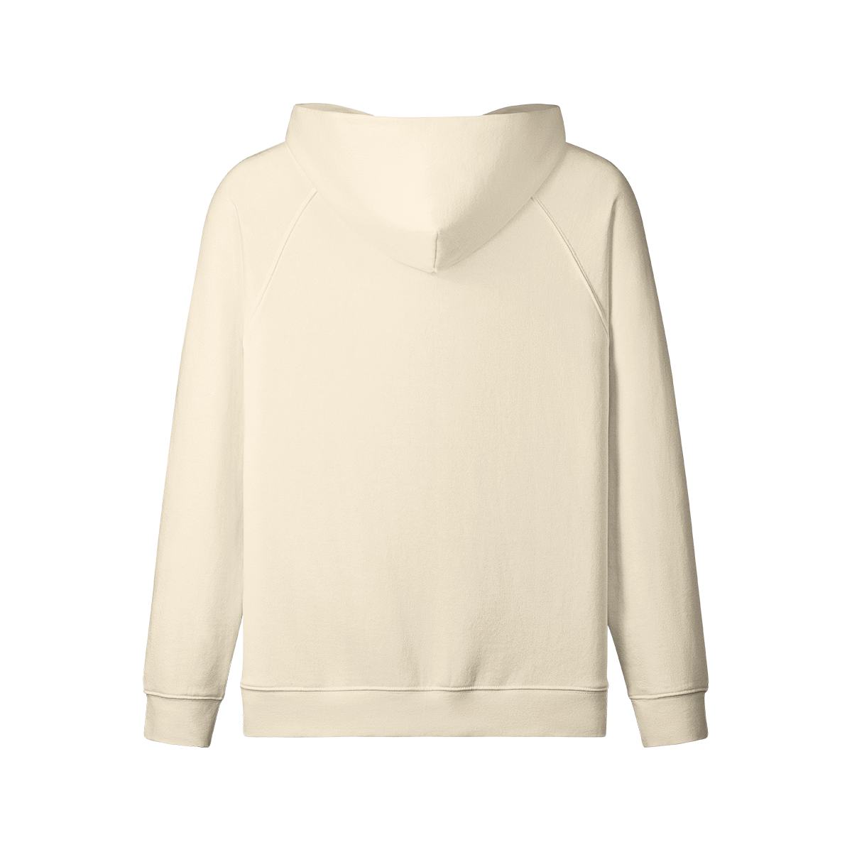 BASICS 380GSM UNISEX Heavyweight Brushed Fleece Full-zip Cotton Hoodie