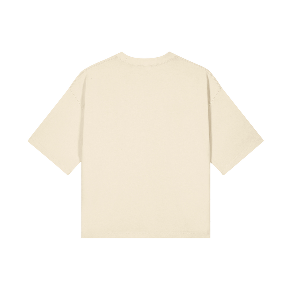 UNISEX Cheetah Print Classic Boxy Cotton Tee