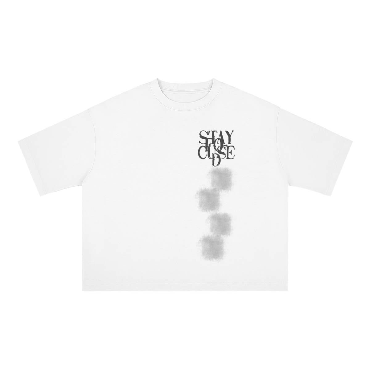 UNISEX "Stay Focused" Classic Boxy Cotton Tee