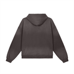 BASICS 440GSM UNISEX Sun Faded Distressed Cotton Hoodie