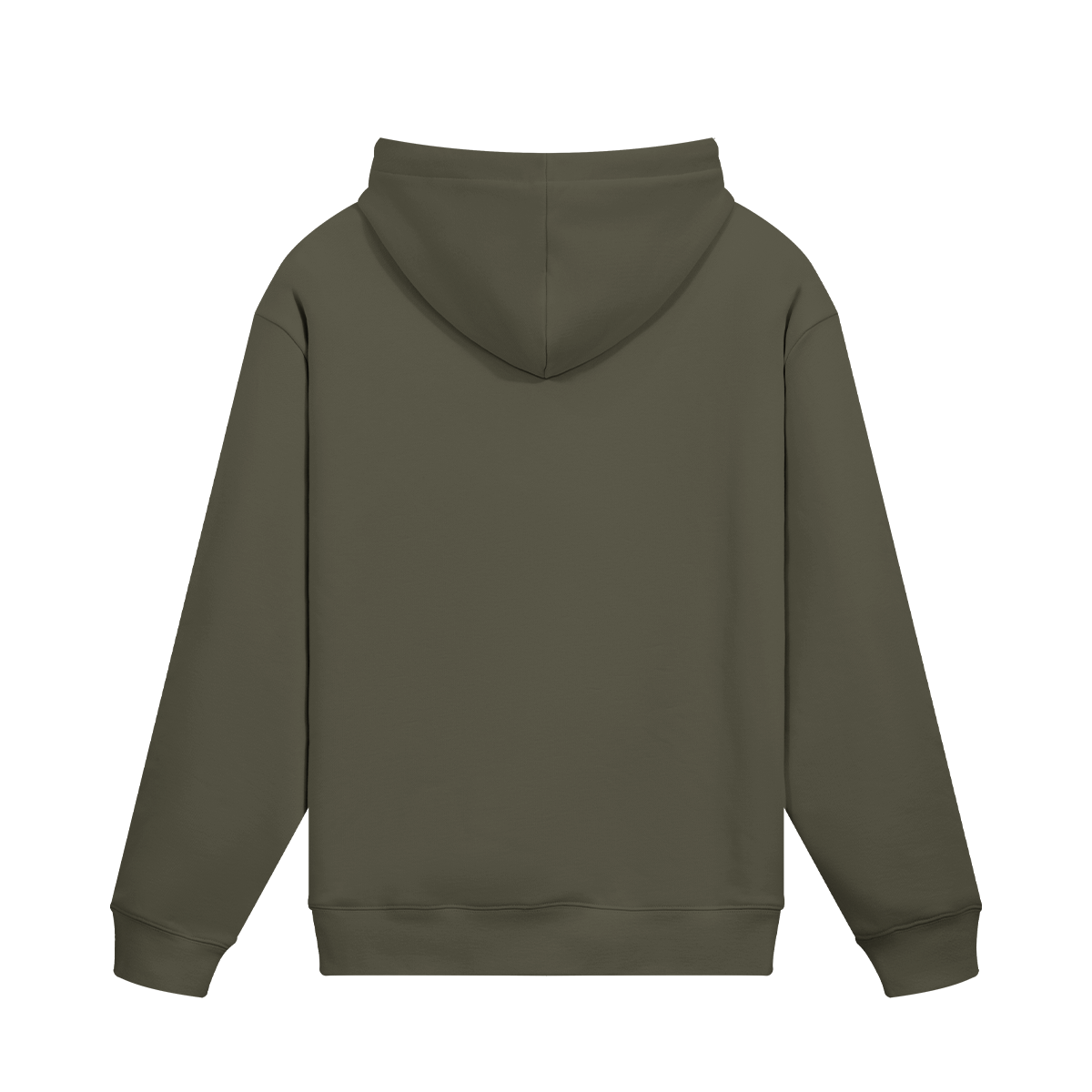 BASICS 380GSM UNISEX Brushed Fleece Drawstring Cotton Hoodie