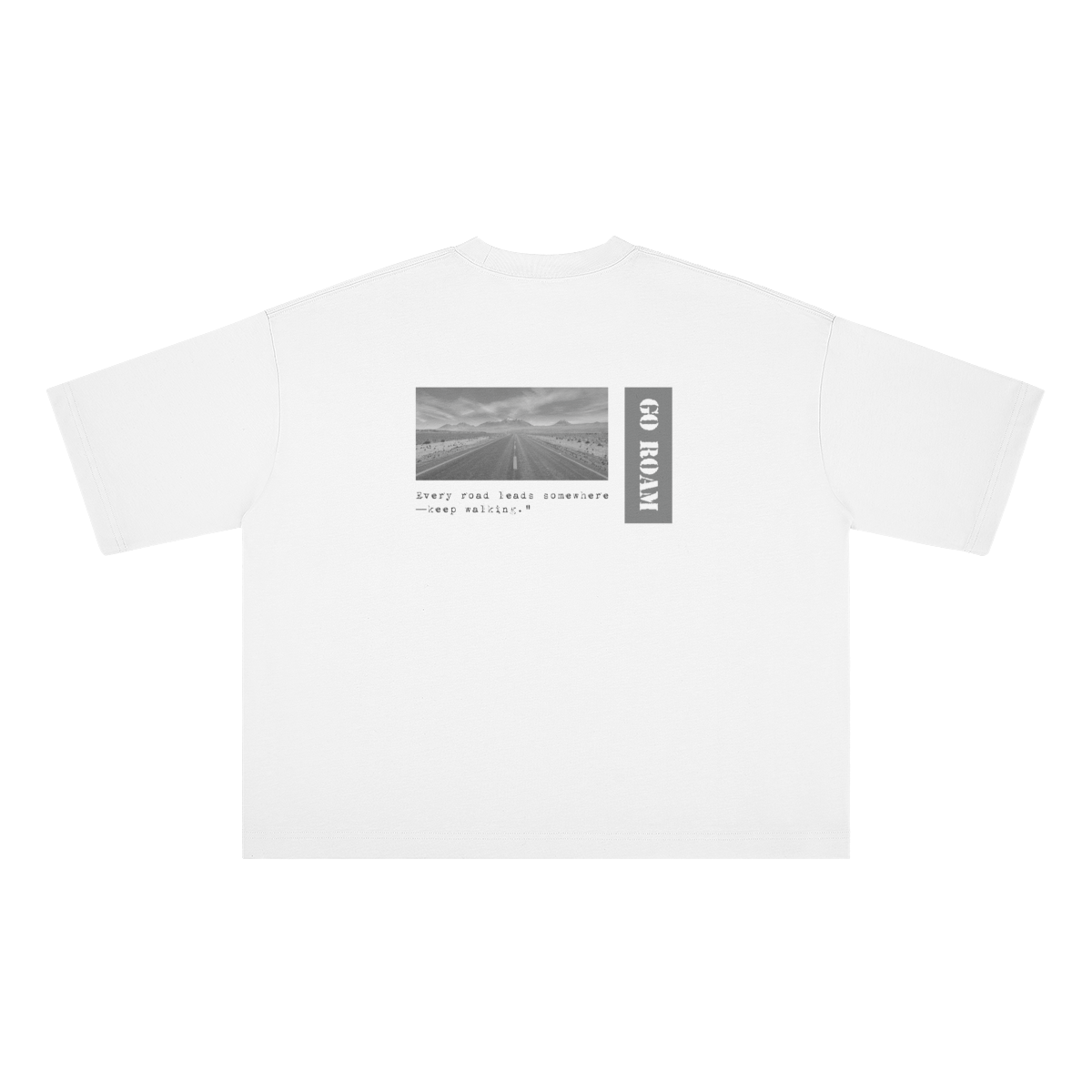 UNISEX "Go Roam" Classic Boxy Cotton Tee