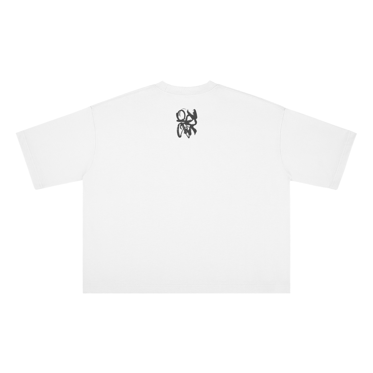 UNISEX Abstract Art Classic Boxy Cotton Tee