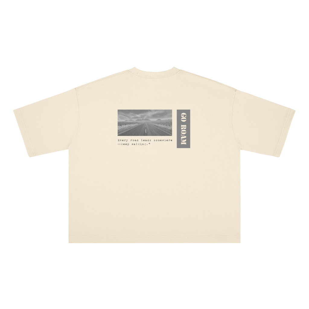 UNISEX "Go Roam" Classic Boxy Cotton Tee