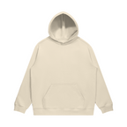 BASICS 380GSM UNISEX Brushed Fleece Drawstring Cotton Hoodie