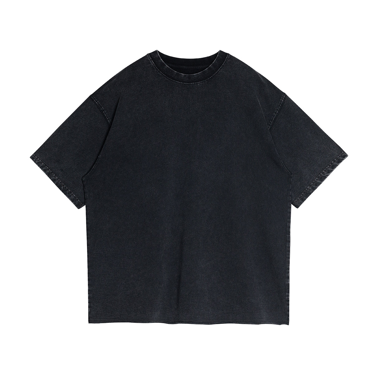 BASICS 260GSM UNISEX Faded Raw Hem Tee