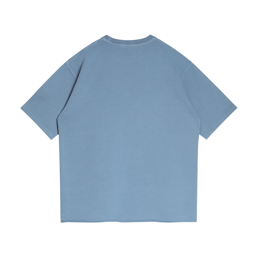 BASICS 260GSM UNISEX Faded Raw Hem Tee