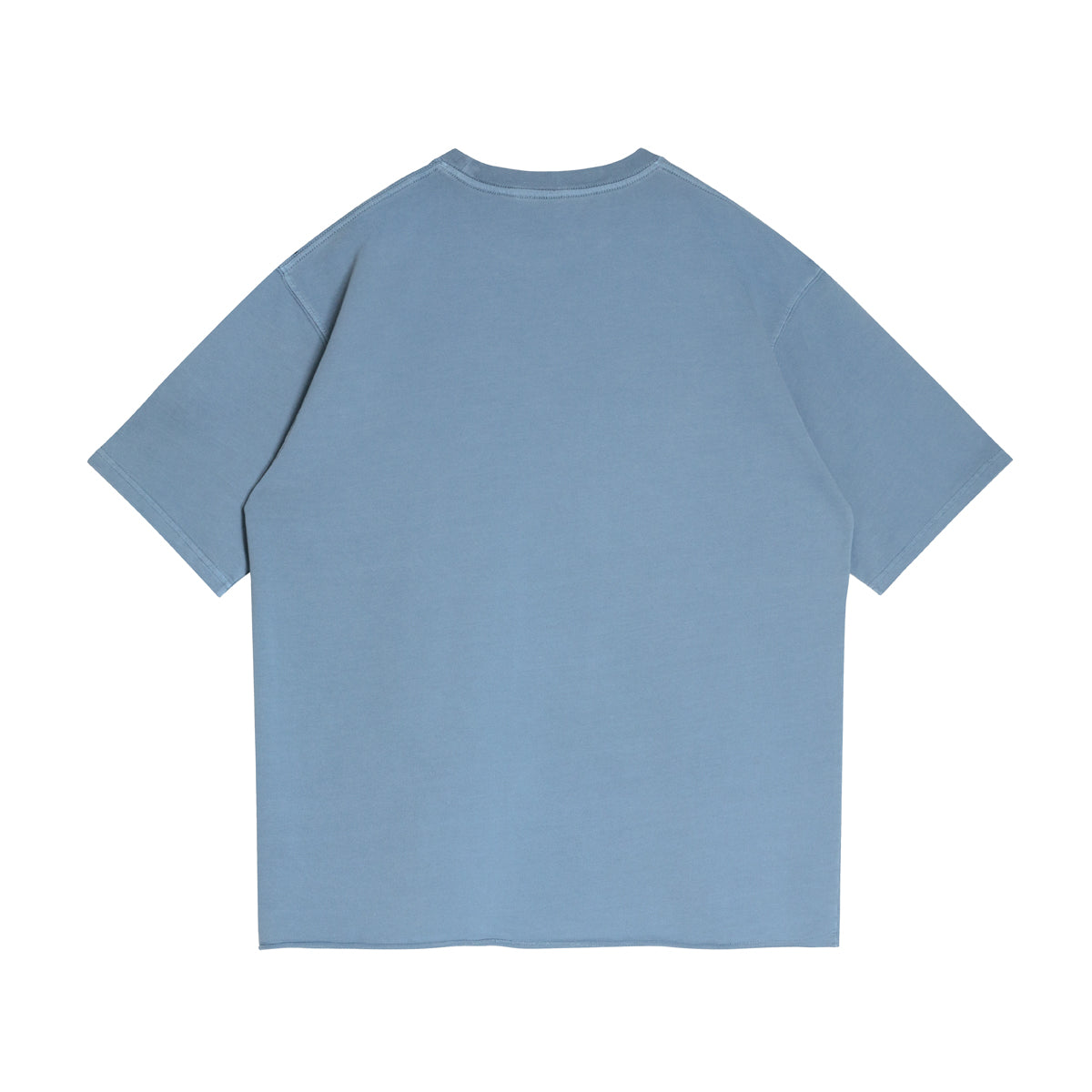 BASICS 260GSM UNISEX Faded Raw Hem Tee