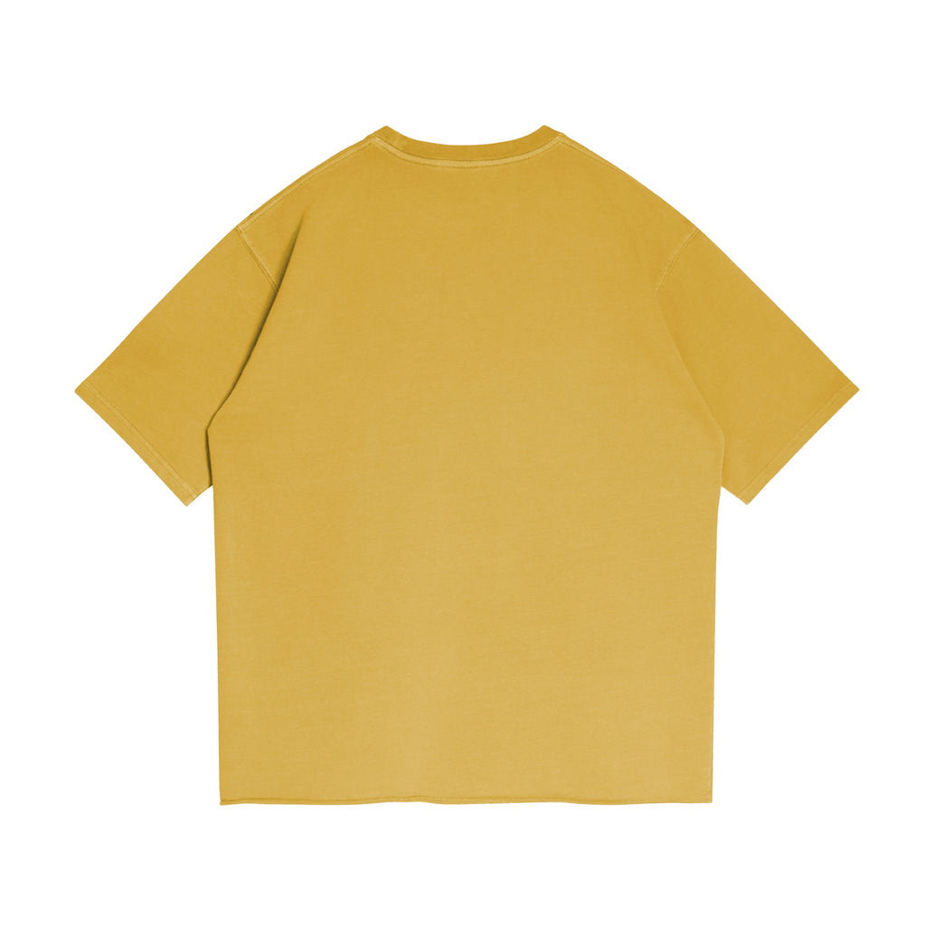 BASICS 260GSM UNISEX Faded Raw Hem Tee