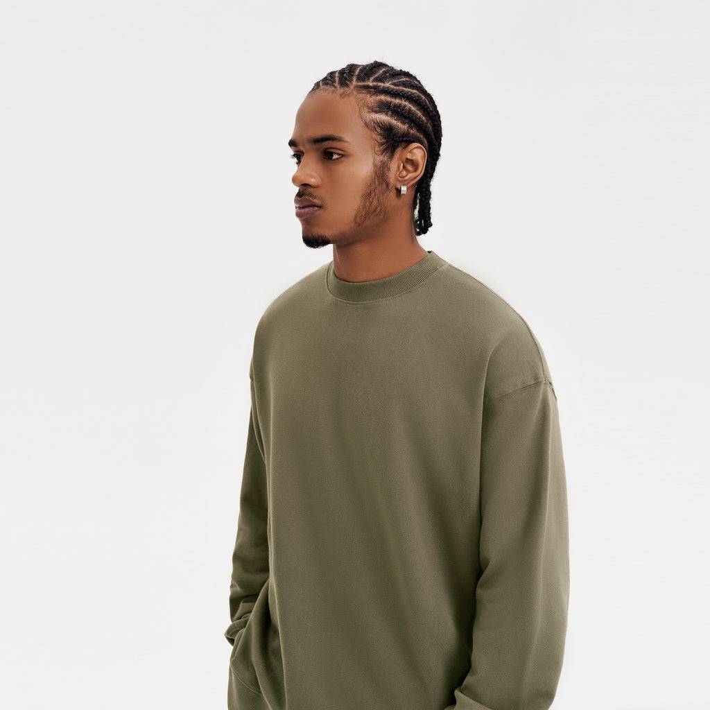 BASICS 370GSM UNISEX Heavyweight Oversized Sweatshirt