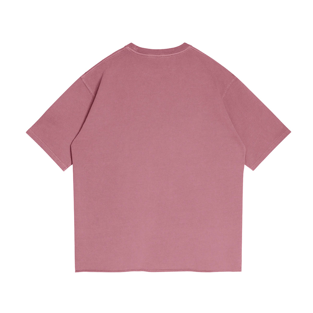 BASICS 260GSM UNISEX Faded Raw Hem Tee