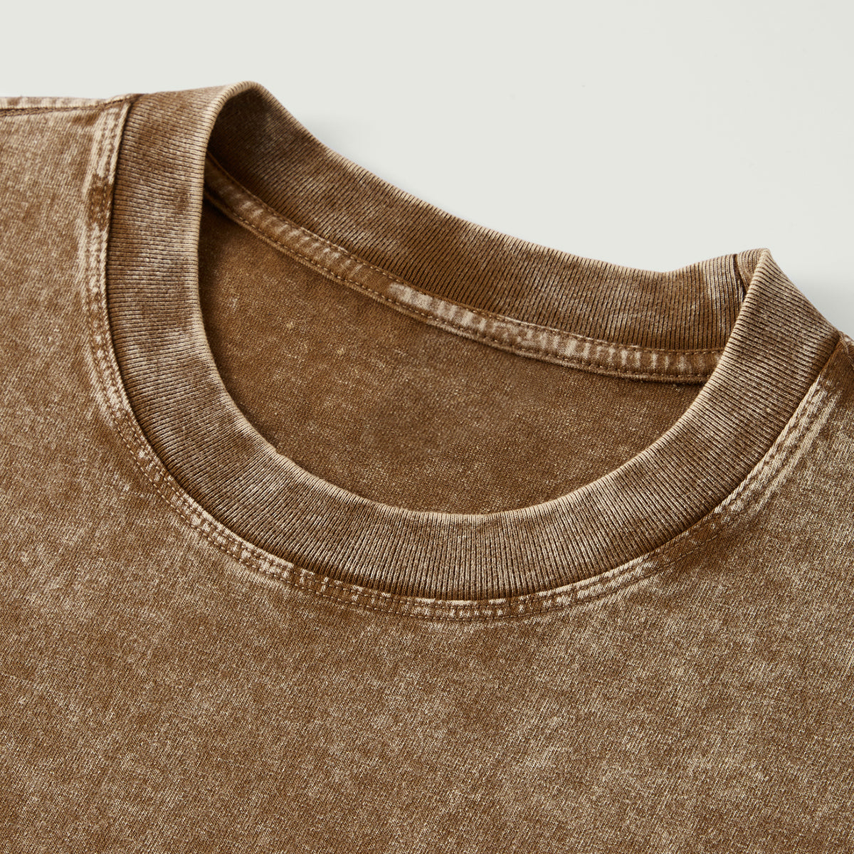 UNISEX "PEACE" Lady Oversized Snow Wash Cotton Tee