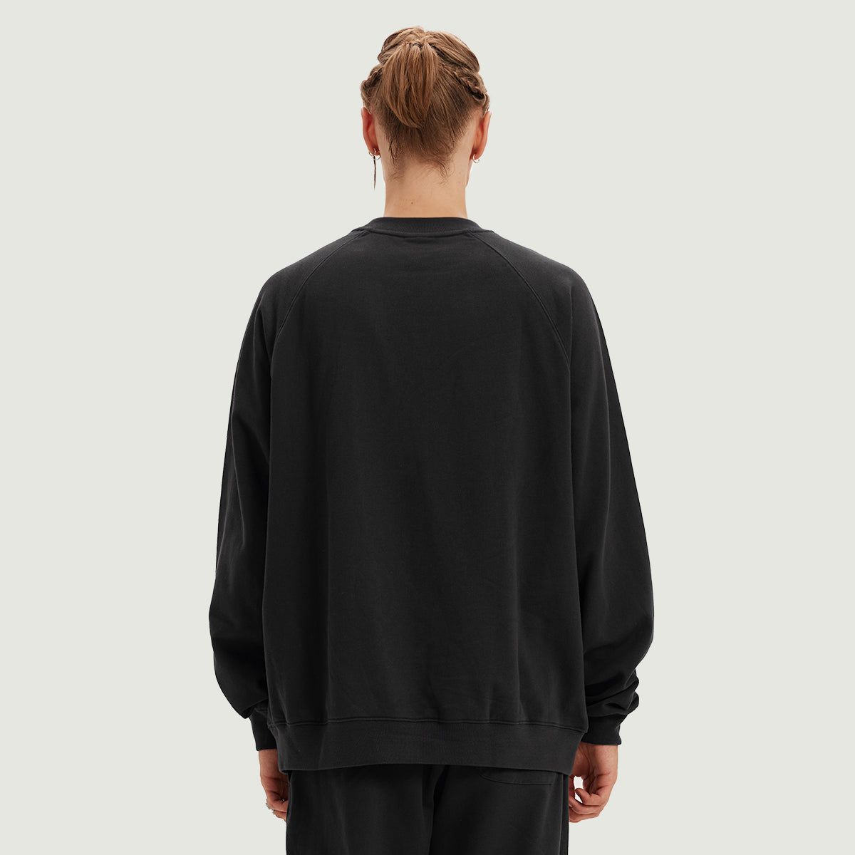 BASICS 380GSM UNISEX Heavyweight Brushed Fleece Sweatshirt