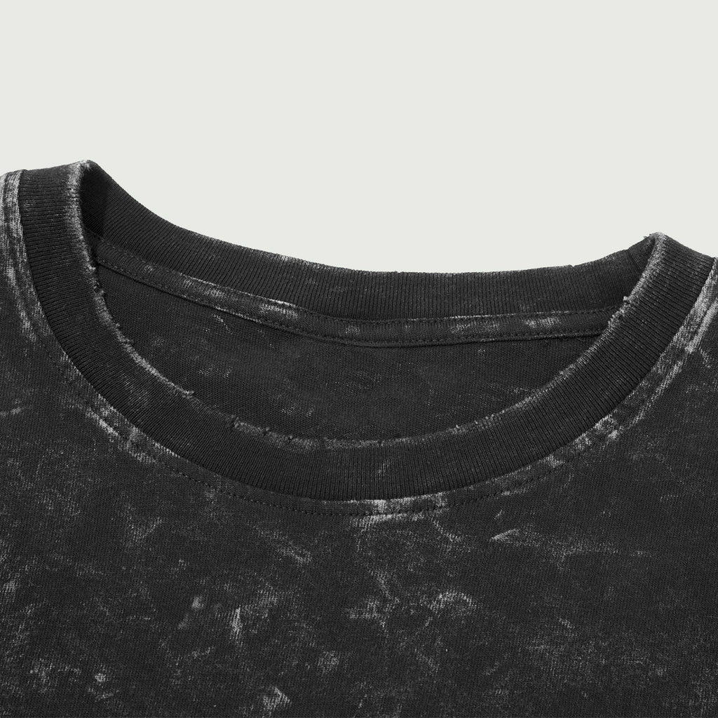 UNISEX "AUTHENTIC" Snow Wash Cotton Tee