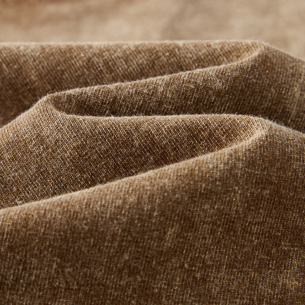 UNISEX "PEACE" Lady Oversized Snow Wash Cotton Tee