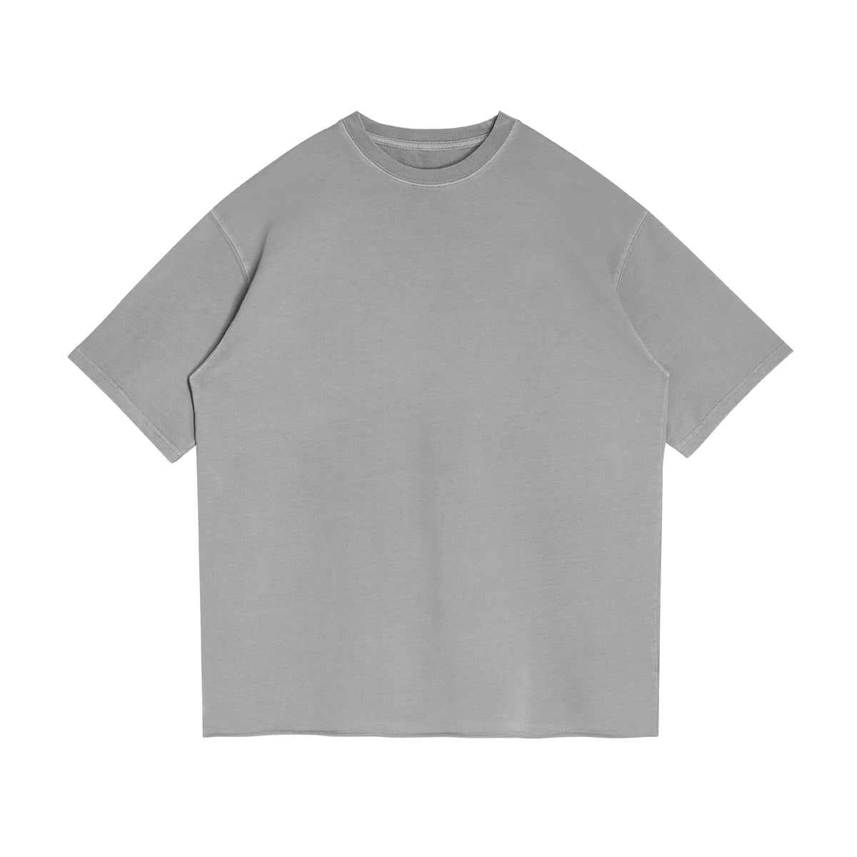 BASICS 260GSM UNISEX Faded Raw Hem Tee